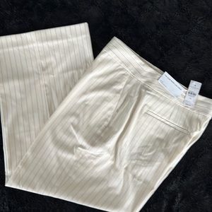 Ann Taylor slim wide-leg crop